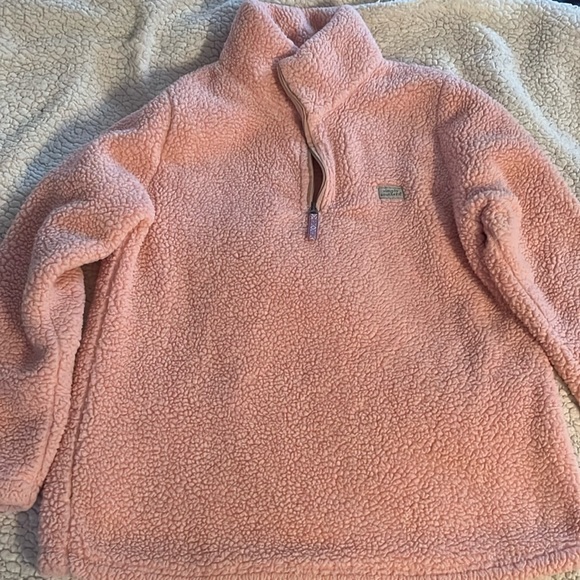 Simply Southern Jackets & Blazers - HP Simply Southern M Sherpa Peach Jacket